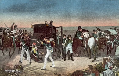 Waterloo 1815, Die Eroberung der Kutsche Napoleons